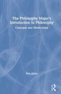 The Philosophy Major's Introduction to Philosophy : Concepts and Distinctions