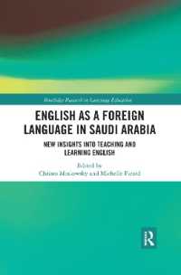 English as a Foreign Language in Saudi Arabia : New Insights into Teaching and Learning English (Routledge Research in Language Education)