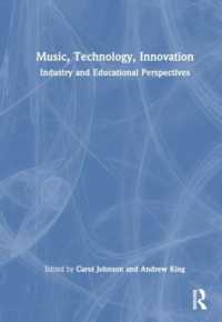 Music, Technology, Innovation : Industry and Educational Perspectives