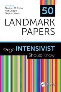 集中治療医が知るべき50の重要論文<br>50 Landmark Papers every Intensivist Should Know (50 Landmark Papers)