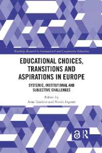 Educational Choices, Transitions and Aspirations in Europe : Systemic, Institutional and Subjective Challenges (Routledge Research in International and Comparative Education)