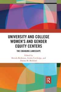 University and College Women's and Gender Equity Centers : The Changing Landscape