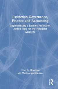 Extinction Governance, Finance and Accounting : Implementing a Species Protection Action Plan for the Financial Markets