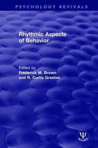 Rhythmic Aspects of Behavior (Psychology Revivals)