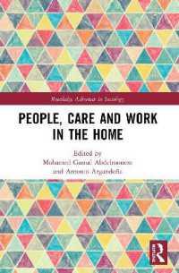 People, Care and Work in the Home (Routledge Advances in Sociology)
