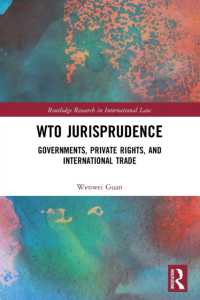 WTO Jurisprudence : Governments, Private Rights, and International Trade (Routledge Research in International Law)