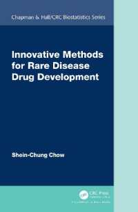Innovative Methods for Rare Disease Drug Development (Chapman & Hall/crc Biostatistics Series)