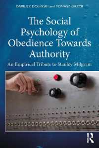 権威に対する服従の社会心理学：ミルグラム実験の再検証<br>The Social Psychology of Obedience Towards Authority : An Empirical Tribute to Stanley Milgram