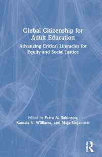 成人グローバル市民教育のための批判的リテラシー<br>Global Citizenship for Adult Education : Advancing Critical Literacies for Equity and Social Justice