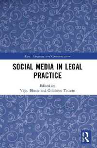 Social Media in Legal Practice (Law, Language and Communication)
