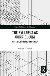 The Syllabus as Curriculum : A Reconceptualist Approach (Studies in Curriculum Theory Series)