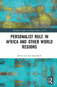 Personalist Rule in Africa and Other World Regions (Routledge Studies in African Politics and International Relations)