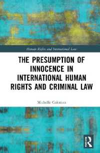 The Presumption of Innocence in International Human Rights and Criminal Law (Human Rights and International Law)