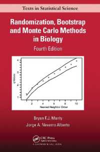 Randomization, Bootstrap and Monte Carlo Methods in Biology (Chapman & Hall/crc Texts in Statistical Science) （4TH）