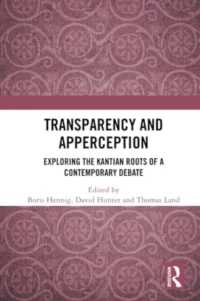 Transparency and Apperception : Exploring the Kantian Roots of a Contemporary Debate