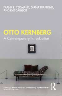 Otto Kernberg : A contemporary Introduction (Routledge Introductions to Contemporary Psychoanalysis)