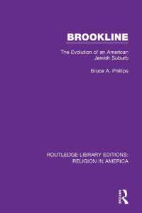 Brookline : The Evolution of an American Jewish Suburb (Routledge Library Editions: Religion in America)