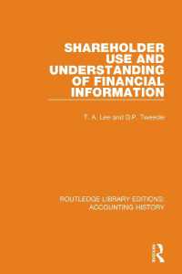 Shareholder Use and Understanding of Financial Information (Routledge Library Editions: Accounting History)