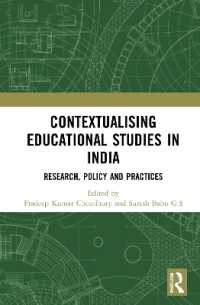 Contextualising Educational Studies in India : Research, Policy and Practices