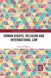 Human Rights, Religion and International Law (Human Rights and International Law)