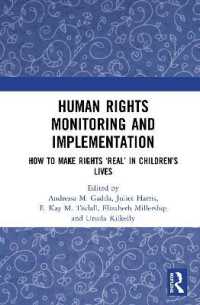 Human Rights Monitoring and Implementation : How to Make Rights 'Real' in Children's Lives