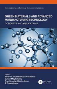 Green Materials and Advanced Manufacturing Technology : Concepts and Applications (Green Engineering and Technology)