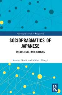 Sociopragmatics of Japanese : Theoretical Implications (Routledge Research in Pragmatics)