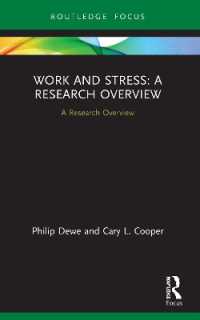 Work and Stress: a Research Overview : A Research Overview (State of the Art in Business Research)
