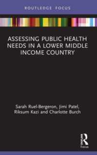 Assessing Public Health Needs in a Lower Middle Income Country (Routledge Focus on Environmental Health)