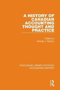 A History of Canadian Accounting Thought and Practice (Routledge Library Editions: Accounting History)