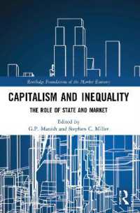 Capitalism and Inequality : The Role of State and Market (Routledge Foundations of the Market Economy)
