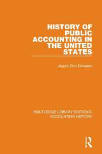History of Public Accounting in the United States (Routledge Library Editions: Accounting History)