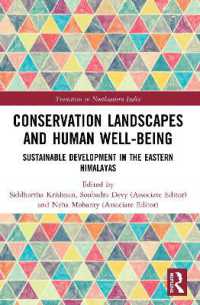 Conservation Landscapes and Human Well-Being : Sustainable Development in the Eastern Himalayas (Transition in Northeastern India)