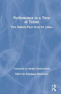 Performance in a Time of Terror : Five Sinhala Plays from Sri Lanka