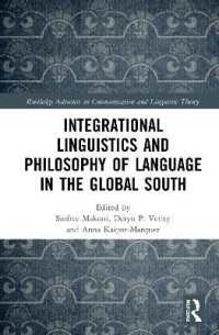 Integrational Linguistics and Philosophy of Language in the Global South (Routledge Advances in Communication and Linguistic Theory)