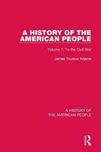 A History of the American People : Volume 1: to the Civil War (A History of the American People)