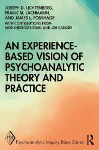 An Experience-based Vision of Psychoanalytic Theory and Practice (Psychoanalytic Inquiry Book Series)