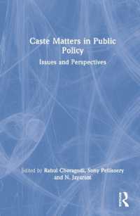 Caste Matters in Public Policy : Issues and Perspectives