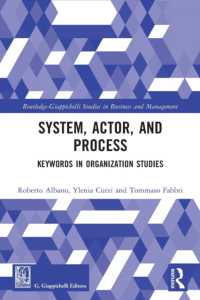 System, Actor, and Process : Keywords in Organization Studies (Routledge-giappichelli Studies in Business and Management)
