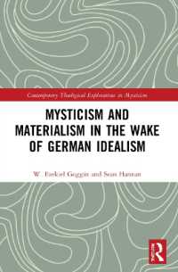 Mysticism and Materialism in the Wake of German Idealism (Contemporary Theological Explorations in Mysticism)