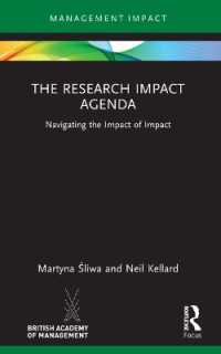The Research Impact Agenda : Navigating the Impact of Impact (Management Impact)