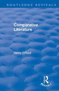 Comparative Literature (Routledge Revivals)