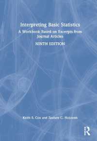 Interpreting Basic Statistics : A Workbook Based on Excerpts from Journal Articles （9TH）