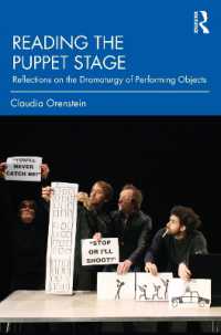 人形劇の鑑賞法<br>Reading the Puppet Stage : Reflections on the Dramaturgy of Performing Objects