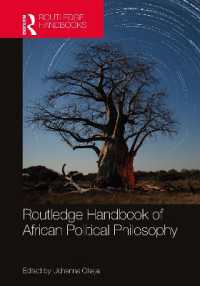 ラウトレッジ版　アフリカ政治哲学ハンドブック<br>Routledge Handbook of African Political Philosophy