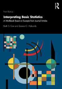Interpreting Basic Statistics : A Workbook Based on Excerpts from Journal Articles （9TH）