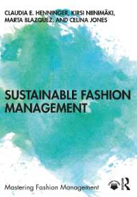 Sustainable Fashion Management (Mastering Fashion Management)