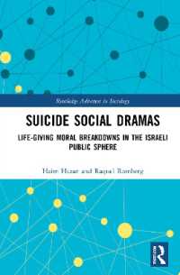 Suicide Social Dramas : Life-Giving Moral Breakdowns in the Israeli Public Sphere (Routledge Advances in Sociology)