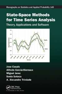 State-Space Methods for Time Series Analysis : Theory, Applications and Software (Chapman & Hall/crc Monographs on Statistics and Applied Probability)