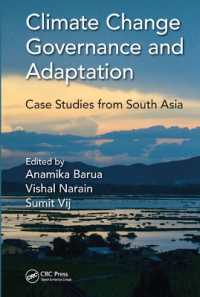 Climate Change Governance and Adaptation : Case Studies from South Asia